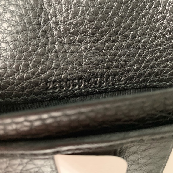 NWT Authentic Gucci Leather Stripe Long Wallet - Picture 7 of 7